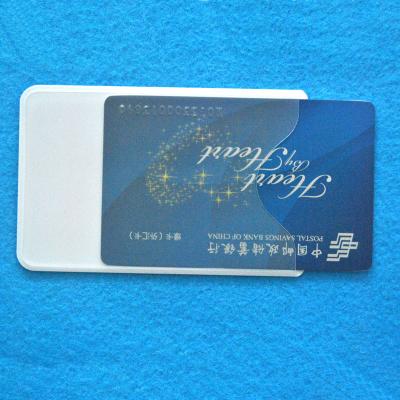 China China Clear Plastic Credit Card Holder for sale