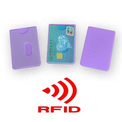 China Normcore / Low Price Minimalist Custom Full Color Credit Card Holder With RFID Blocking for sale