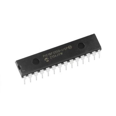 China / New Original PIC18F2550-I PS PDIP-28 High Performance Enhanced USB Flash Microcontroller for sale