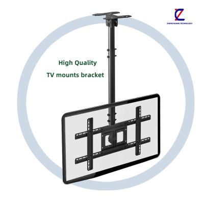 China Durable Adjustable 360 ​​Rotating Full Motion Suitable Hot Mount Ceiling TV Electric Bracket TV Hanging TV Mounts 360 Degree for sale