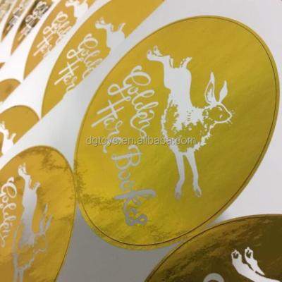 China Raincoat ; oilproof; High Temperature Resistance Waterproof TC Roll Logo Packaging Bottle Embossed Gold Custom Foil Labels Biodegradable Stickers Printing For Food Cosmetic for sale