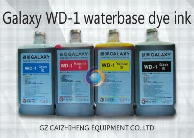 China Outdoor Safe Eco Solvent Ink , Galaxy WD - 1 High Resolution Water Based Inks for sale