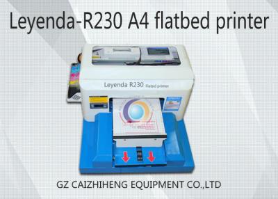 China A4 Small Format UV Flatbed Printer Space Saving For Cell Phone Case Printing for sale