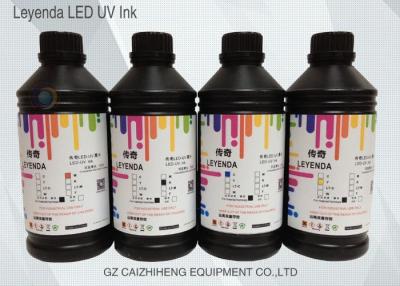 China Leyenda Safe Soft LED UV Ink , Climate Resistant UV Curable Inkjet Ink for sale