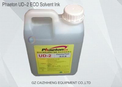 China 2 Liter White Eco Solvent Printer Ink Flush Strong Compatibility Phaeton UD - 2 for sale