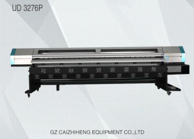 China Outdoor Poster Banner Solvent Printing Machine , CMYK Large Format Inkjet Printer UD 3276P for sale