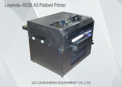 China A3 Size Inkjet Small UV Flatbed Printer Multifunction With 7 Color Printing for sale