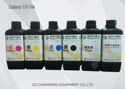 China 1 Liter Brilliant Color LED UV Ink , DX5 / Ricoh / Konica UV Inkjet Printer Ink for sale