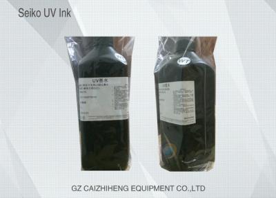 China Smooth Seiko LED UV Ink , High Weather Resistant UV Curable Inkjet Ink for sale