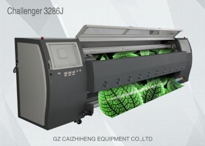 China Fast Speed Large Format Solvent Printer , Challenger 3286J Inkjet Solvent Printing Machine for sale