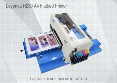 China Offset A4 Small Format UV Flatbed Printer , 1440dpi Eco Solvent Printing Machine for sale