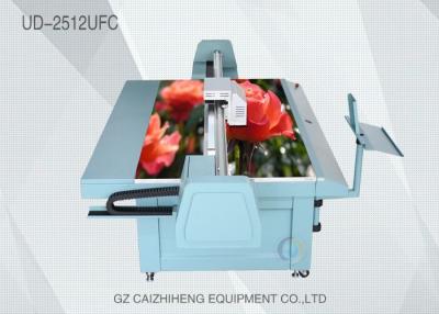 China Glass UV Flatbed Printing Machine , DX5 Printhead Galaxy UV Printer 2512UFC for sale