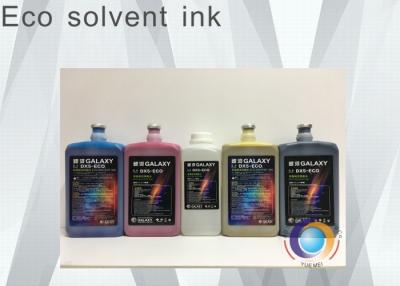 China Print head eco solvent ink 1000ml Galaxy inkjet dx4 dx5 dx7 for Mutoh Roland Mimaki Phaeton printer for sale