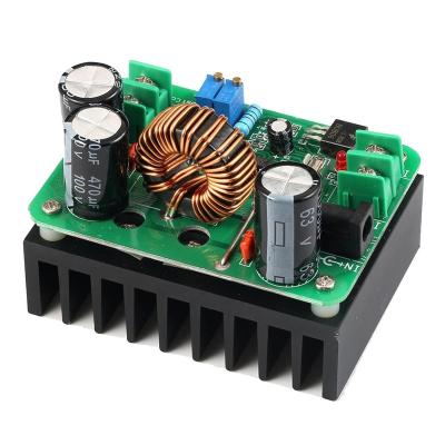 China 600W DC Boost Converter 10-60V To 12-80V Step Up Automatic Voltage Regulator Power Supply Transformer 85x63x64mm for sale