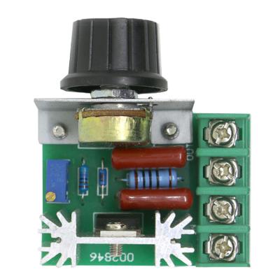 China AC 220V 2000W 2KW Dripproof Motor Speed ​​Controller With Knob for sale