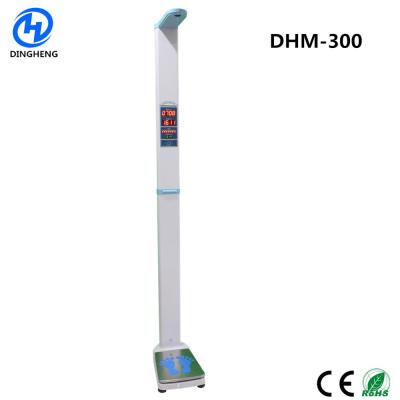 China DHM-300 Electronic Aluminum Alloy Height and Weight Measuring Machinery Scale for Portable Shopping Mall for sale