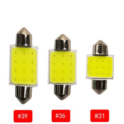 China Auto Accessories 12 SMD COB Led Car Roof Revealing Light 31mm 36mm Dome Interior 39mm Festoon Lights 12V Car Bulb GS-3016 for sale