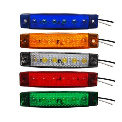 China 12V 24V External Car Lights Warning Led Side Beacon Lights For Trucks GS-2021 for sale