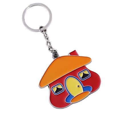 China Japan Metal Cartoon Dyed Custom Creative Key Chain Combination Car Key Chain Gift Custom The Beautiful for sale