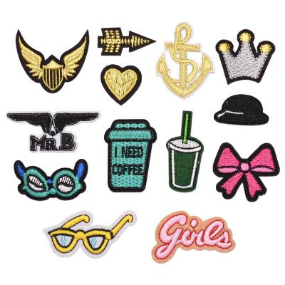 China Custom Japan No Minimum, Alphabet Jacket Patches Cartoon Heat Press Child Apparel Patch Textile Accessories for sale