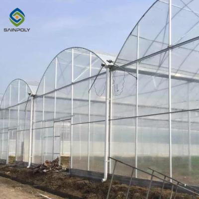 China Full System Modern Farmhouse Support Greenhouse Plastic Greenhouse Greenhouse PVC Pipe Flower Polyhouse Greenhouses Price Cooling Price for sale