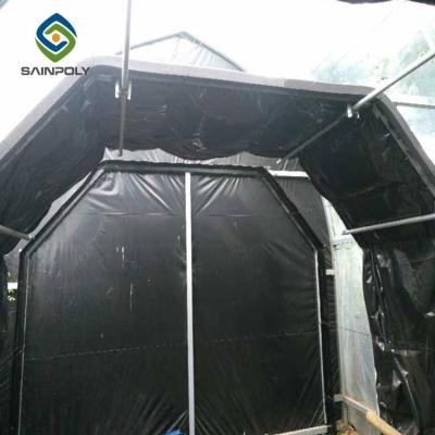 China Lightweight Steel Greenhouse Deprivation Four Seasons Greenhouse Automated Blackout Easily Assembled Greenhouse for sale