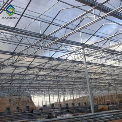 China Low Greenhouse Farm Price Galvanized Frame For Greenhouse for sale