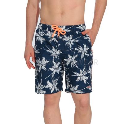 China 2021 Breathable Beach Wear Summer Swimwear Breathable Surf Swim Trunks Men Board Shorts Pants With Pocket for sale