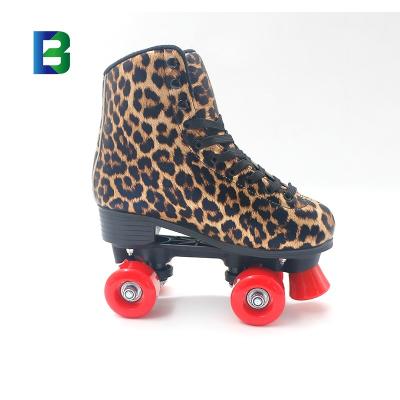 China Synthetic Leather+velvet PVC Roller Skates For Prefessionals Landroller For Sale for sale