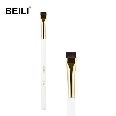 China BEILI Slim Brow Brush Single Eyebrow Makeup Brush Skin-Friendly For Makeup Vegan Makeup Brush for sale