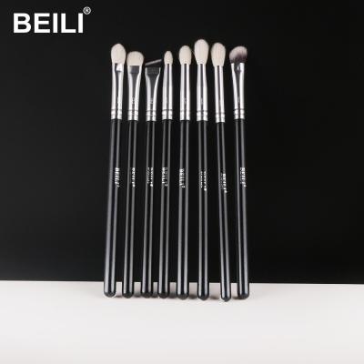 China BEILI Eye makeup brush 8pcs soft high quality makeup set brush brochas maquillaje dropshipping private logo make up brushes for sale