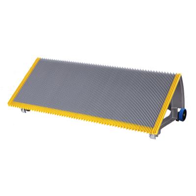 China Elite Gray 1000mm Modern Aluminum Alloy Escalator Step For Escalator Spare Parts for sale