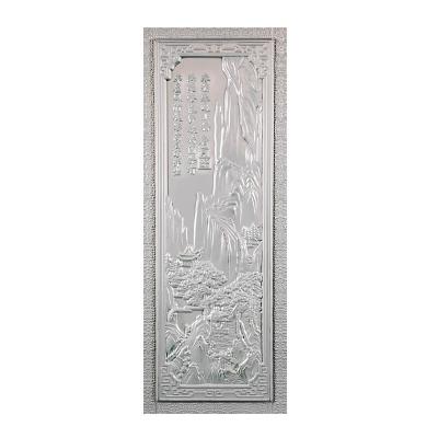 China Sound insulation durable and beautiful Steel Door Skin Raw Material Panel Door Smart Roller Shutter Panel Door for sale