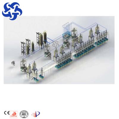 China Plastic factory plastic industry mixing and feeding system for customer's request for sale