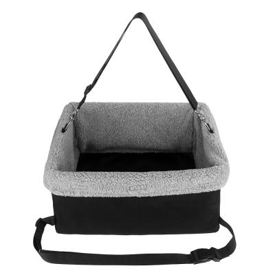 China Portable Dog Cat Car Booster Viable Seat Carrier For Small Animal Travel for sale