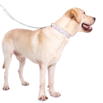 China Custom Jean Chinese Factory Wholesale Soft Dog Training Collar Metal Buckle Pet Collar for sale