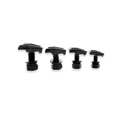 China Industrial DIN T Type Elevator Guide Rail Clips Rail Clamp Manufacturer For T Guide Rail for sale