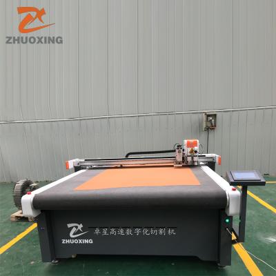 China 100% China automatic working automatic industrial machine for cutting fabrics roller blind fabric cutting table for sale for sale