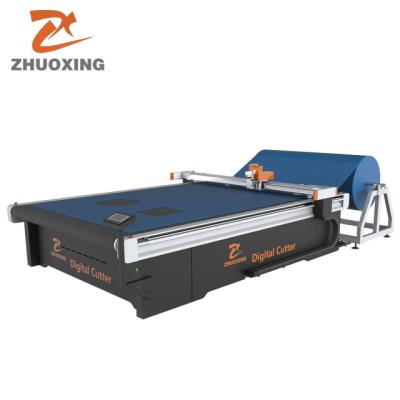 China Composite Material Compounds Cutting Machine Used For PVC Coated Fabric Inflatables Cutting for sale