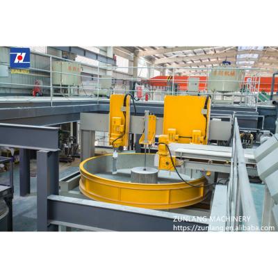 China Building Material Shops Large Automatic Quartz Stone Slab Production Material Automatic Mixing And Dispensing System ZL052 for sale