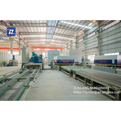 China Building Material Shops Simple Operation Automatic Quartz Stone Openwork Installation Artificial Quartz Slab Plant for sale