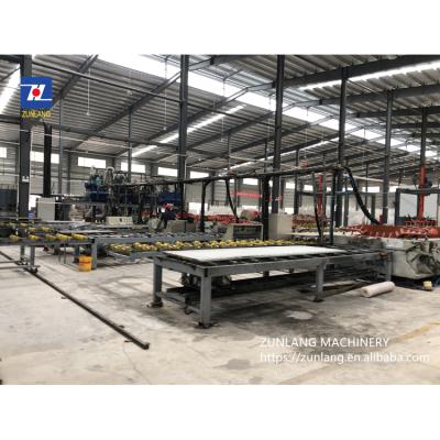 China Building Material Shops Favorable Price Hot Sale Synthetic Quartz Stone Small Slab Making Machinery Machine ZL040 for sale