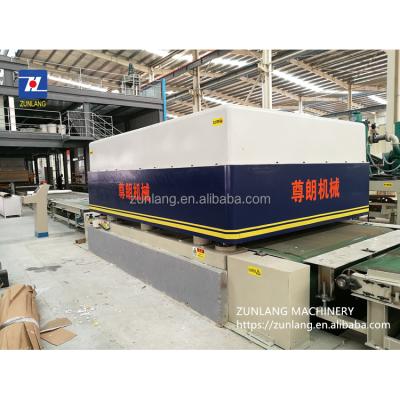 China Building Material Shops Artificial Quartz Surface Production Line Pressing Machine for sale