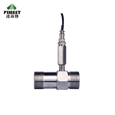 China FIMEET Diesel Flowmeter Small Turbine Flowmeter For Liquid Petroleum LWGY for sale