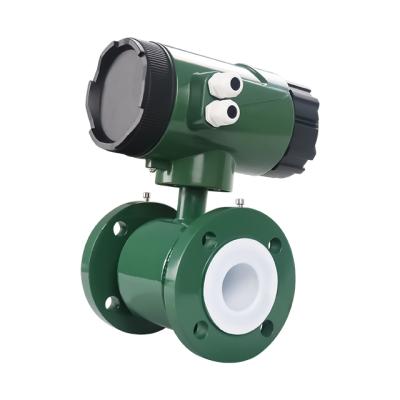 China PTFE F4 FIMEET Automatic Flowmeter Integrated Pipeline Flowmeter Electromagnetic Sewage Flowmeter for sale