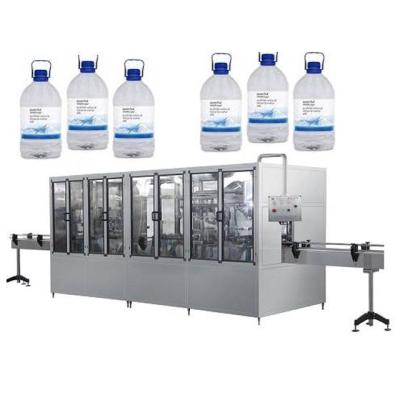 China High Efficient Full Automatic Pure Detergent Liquid Big Water Bottle Filling Machine Max 5L for sale