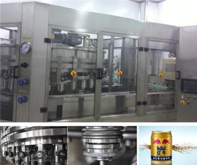 China Food Automatic 3 In 1 Measuring Machines Carbonated Soft Drink Rinsing Filling Capping Soft Drink Plant for sale