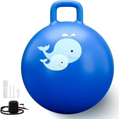 China Unisex Plastic PVC Jumping Skip Ball Suitable For 2 To 4 Years, 5 To 7 Years Old Children Te koop