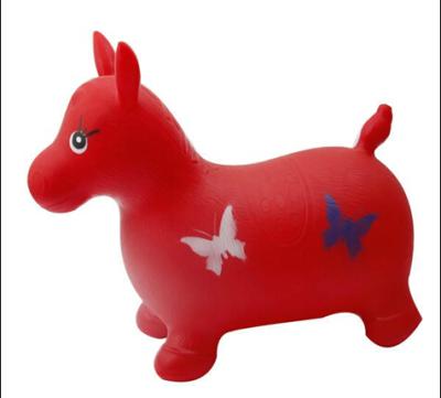 Chine Inflatable Toy Kids Ride On Bouncy Animal Unieast Mixed Color PVC Plastic Horses à vendre