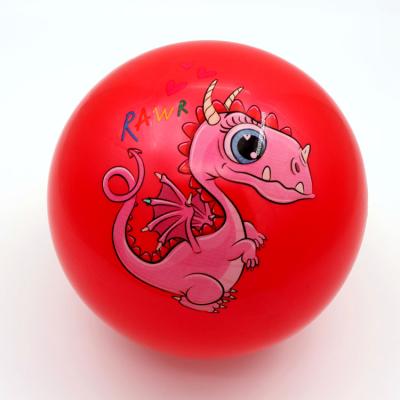 China Cute Kids Sports toy Inflatable Bouncy Pvc beach ball for sale